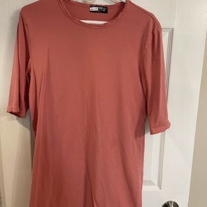 Bubblegum pink T-shirt dress